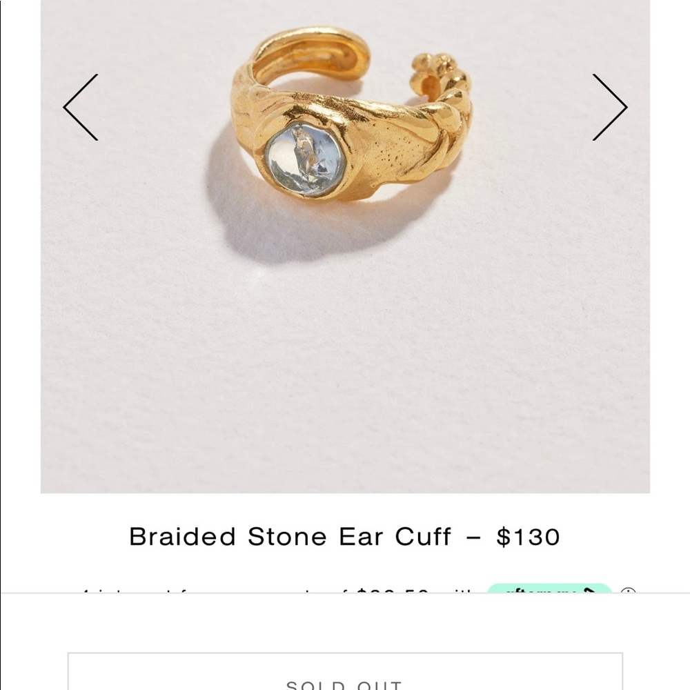 Pamela Love braided ear cuff